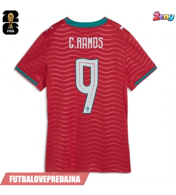 Lacne Ženy Futbalové dres Portugalsko Goncalo Ramos #9 MS 2026 Krátky Rukáv - Domáci